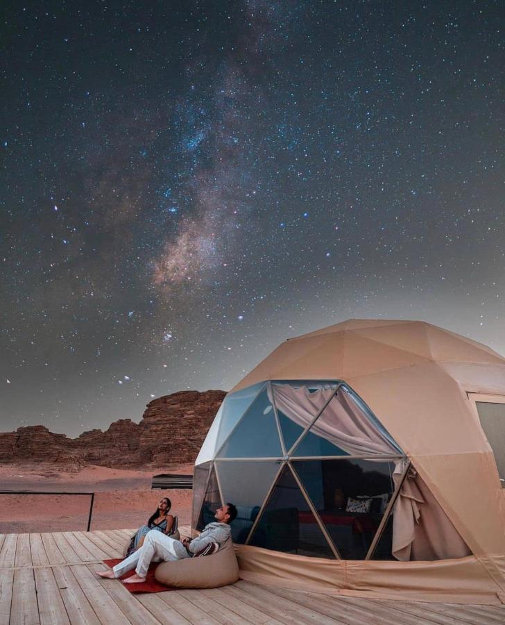 Rum Crystal Luxury Camp Wadi Rum Bagian luar foto