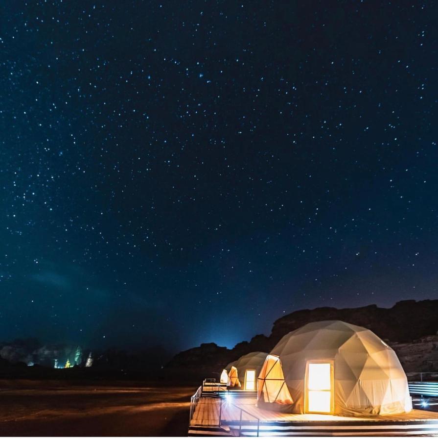 Rum Crystal Luxury Camp Wadi Rum Bagian luar foto