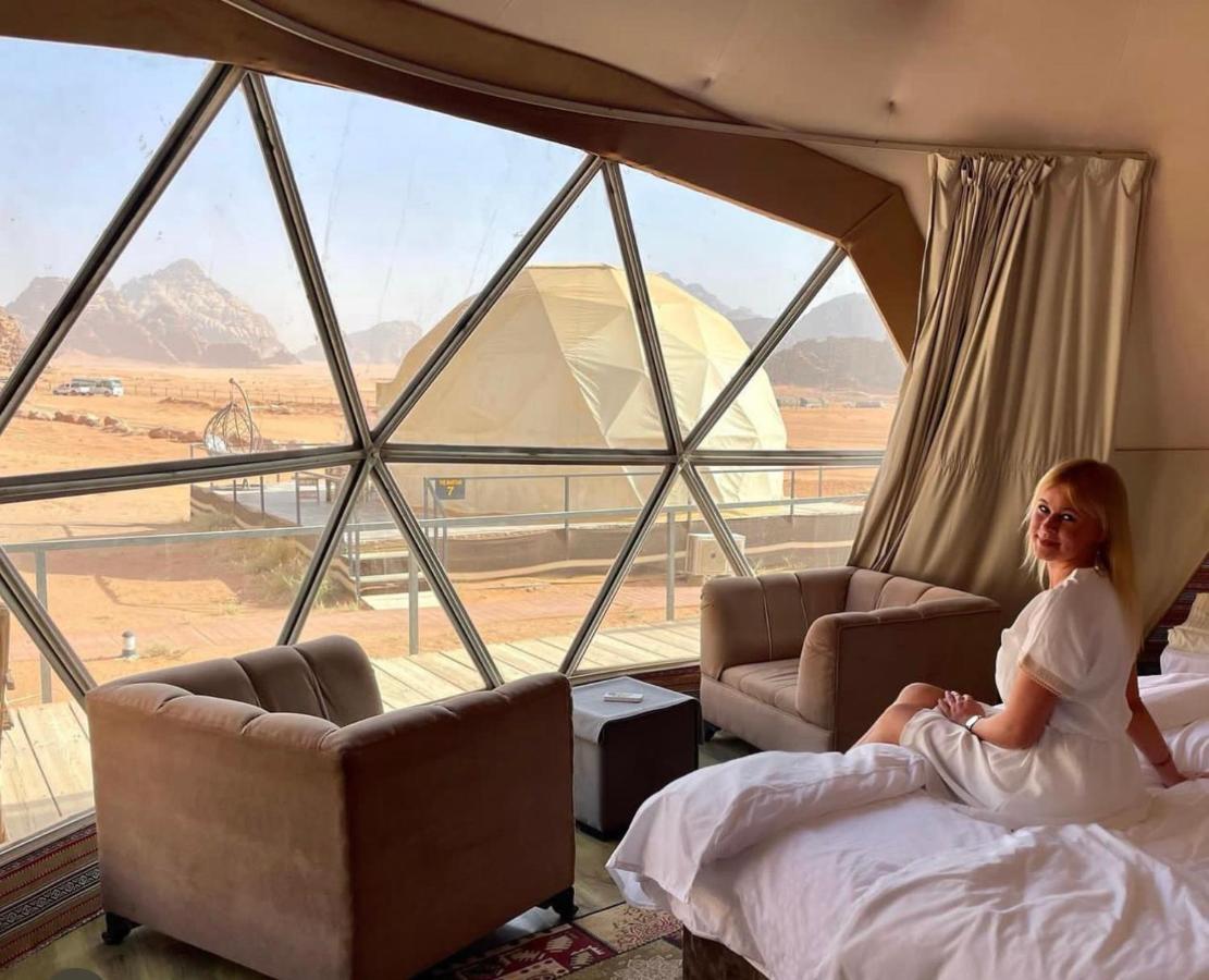 Rum Crystal Luxury Camp Wadi Rum Bagian luar foto